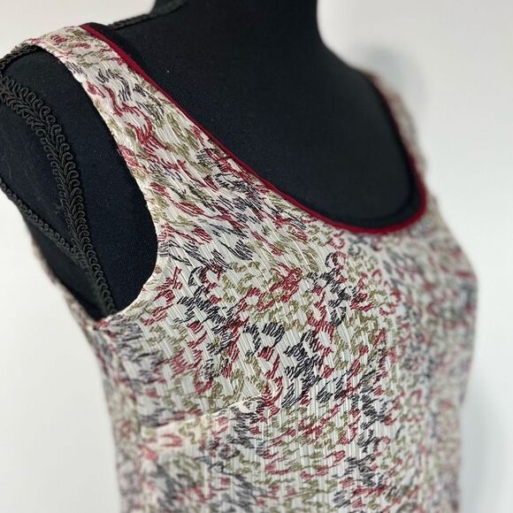 American Rag Sheer Tank Top Sz Small Women’s Multicolor - Picture 2 of 5